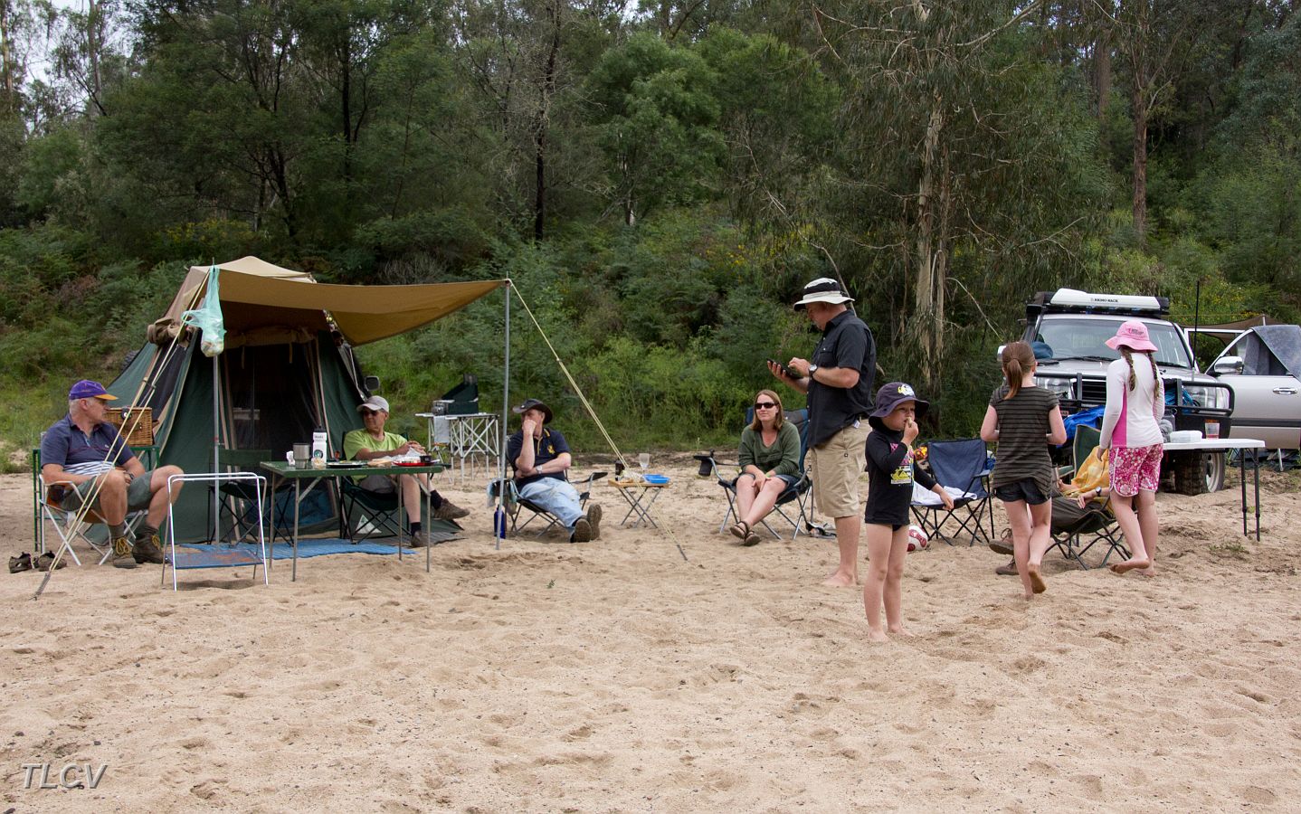 08-Relaxing at our overnight campsite on the Snowy River.jpg